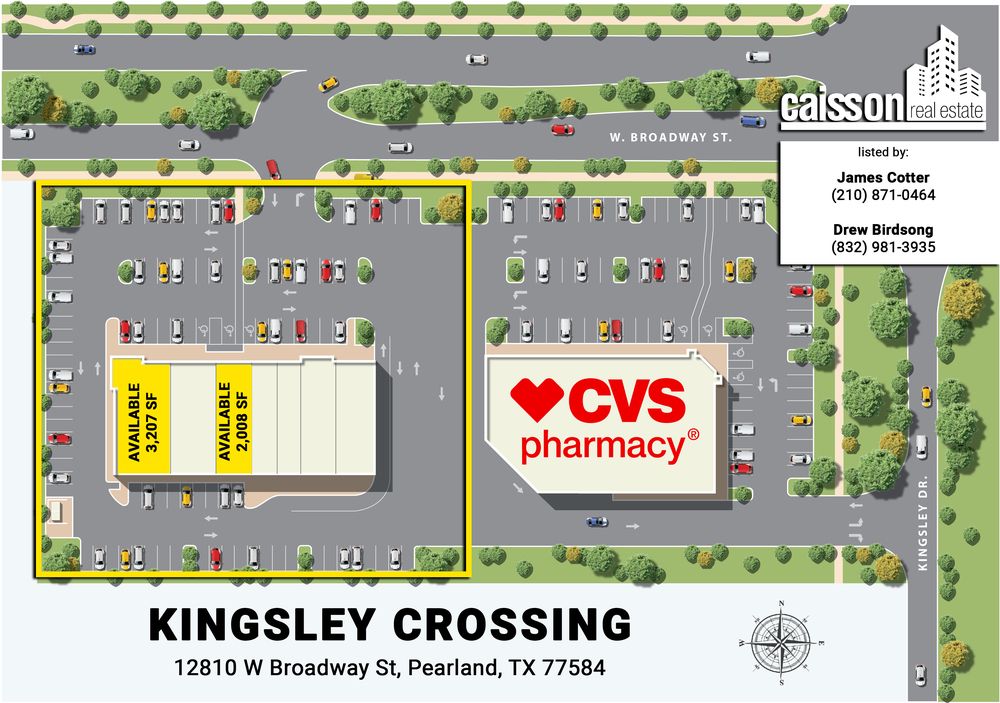 Kingsley Crossing: 12180 West Broadway St., Pearland, TX 77584
